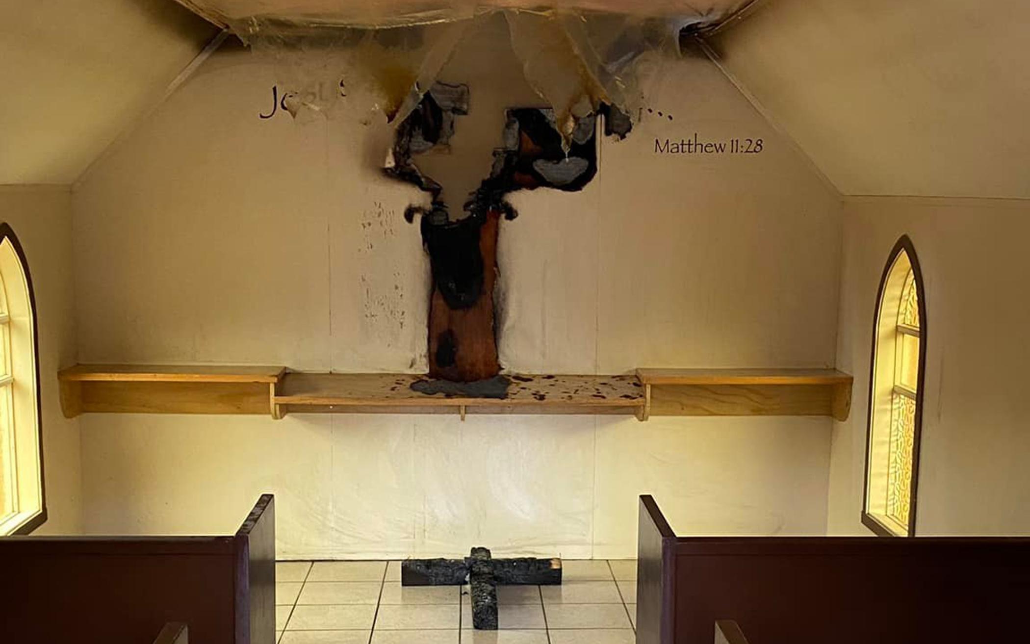 Roadside Chapel in Northern B.C. Damaged by Fire The Banner